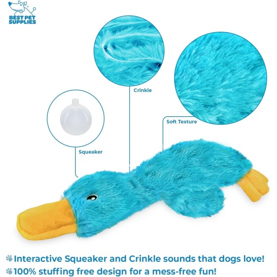 Best Pet Supplies Chicken Crinkle Plush Dog Toys for Interactive Play, Puppy and Senior Game, Colorful Chicken Toy, Cute and Cuddly Crinkle Chicken (Blue) Best Pet Supplies Chicken Crinkle Plush Dog Toys for Interactive Play, Puppy and Senior Game, Colorful Chicken Toy, Cute and Cuddly Crinkle Chicken (Blue)