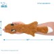 Best Pet Supplies Chicken Crinkle Plush Dog Toys for Interactive Play, Puppy and Senior Game, Colorful Chicken Toy, Cute and Cuddly Crinkle Chicken (Blue) Best Pet Supplies Chicken Crinkle Plush Dog Toys for Interactive Play, Puppy and Senior Game, Colorful Chicken Toy, Cute and Cuddly Crinkle Chicken (Blue)