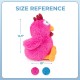 Best Pet Supplies Chicken Crinkle Plush Dog Toys for Interactive Play, Puppy and Senior Game, Colorful Chicken Toy, Cute and Cuddly Crinkle Chicken (Blue) Best Pet Supplies Chicken Crinkle Plush Dog Toys for Interactive Play, Puppy and Senior Game, Colorful Chicken Toy, Cute and Cuddly Crinkle Chicken (Blue)