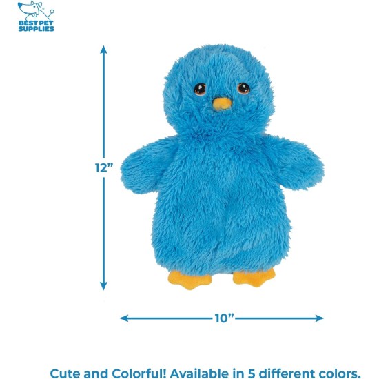 Best Pet Supplies Chicken Crinkle Plush Dog Toys for Interactive Play, Puppy and Senior Game, Colorful Chicken Toy, Cute and Cuddly Crinkle Chicken (Blue) Best Pet Supplies Chicken Crinkle Plush Dog Toys for Interactive Play, Puppy and Senior Game, Colorful Chicken Toy, Cute and Cuddly Crinkle Chicken (Blue)