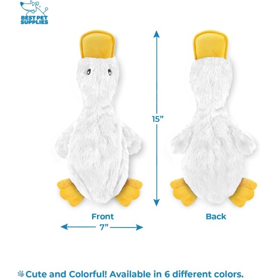 Best Pet Supplies Interactive Dog Toy Crinkle and Squeak for Small and Medium Dogs - Mallard, M Best Pet Supplies Interactive Dog Toy Crinkle and Squeak for Small and Medium Dogs - Mallard, M