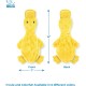 Best Pet Supplies Interactive Dog Toy Crinkle and Squeak for Small and Medium Dogs - Mallard, M Best Pet Supplies Interactive Dog Toy Crinkle and Squeak for Small and Medium Dogs - Mallard, M