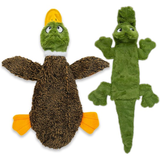Best Pet Supplies Interactive Dog Toy Crinkle and Squeak for Small and Medium Dogs - Mallard, M Best Pet Supplies Interactive Dog Toy Crinkle and Squeak for Small and Medium Dogs - Mallard, M