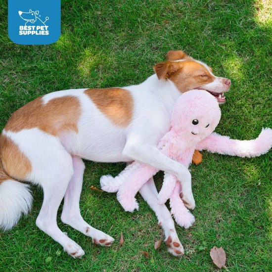 Best Pet Supplies OctoMutant Crinkle Plush Dog Toy for Interactive Play for Puppies and Seniors, Colourful Octopus Toy Shape, Soft Head Stuffing, Cute and Cuddly, Turquoise Best Pet Supplies OctoMutant Crinkle Plush Dog Toy for Interactive Play for Puppies and Seniors, Colourful Octopus Toy Shape, Soft Head Stuffing, Cute and Cuddly, Turquoise