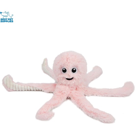Best Pet Supplies OctoMutant Crinkle Plush Dog Toys for Interactive Play for Puppies and Seniors Indoor Play Soft Head Stuffing Cute and Cuddly - Bundle (Fuchsia, Purple, Turquoise) Best Pet Supplies OctoMutant Crinkle Plush Dog Toys for Interactive Play for Puppies and Seniors Indoor Play Soft Head Stuffing Cute and Cuddly - Bundle (Fuchsia, Purple, Turquoise)