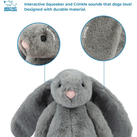 Best Pet Supplies OctoMutant Crinkle Plush Dog Toys for Interactive Play for Puppies and Seniors Indoor Play Soft Head Stuffing Cute and Cuddly - Bundle (Fuchsia, Purple, Turquoise) Best Pet Supplies OctoMutant Crinkle Plush Dog Toys for Interactive Play for Puppies and Seniors Indoor Play Soft Head Stuffing Cute and Cuddly - Bundle (Fuchsia, Purple, Turquoise)