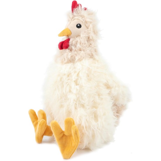 Best Pet Supplies Plush Dog Toy Interactive Play Colorful Indoor Play for Puppies and Seniors - Chicken, Yellow, Pink, Blue Best Pet Supplies Plush Dog Toy Interactive Play Colorful Indoor Play for Puppies and Seniors - Chicken, Yellow, Pink, Blue