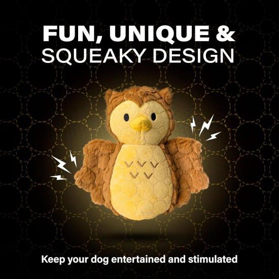 Bite Force Wildlife - Durable Plush Dog Toy - Dog Toy Made with Kevlar, Multi-layer and Reinforced Stitching Squeaker for Interactive Play. Ideal for Strong Chewers (Fox) Bite Force Wildlife - Durable Plush Dog Toy - Dog Toy Made with Kevlar, Multi-layer and Reinforced Stitching Squeaker for Interactive Play. Ideal for Strong Chewers (Fox)