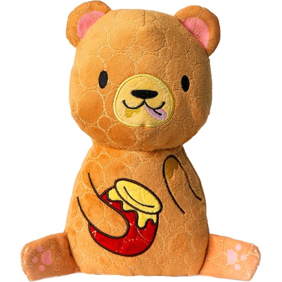 Bite Force Wildlife - Durable Plush Dog Toy - Dog Toy Made with Kevlar, Multi-layer and Reinforced Stitching Squeaker for Interactive Play. Ideal for Strong Chewers (Fox) Bite Force Wildlife - Durable Plush Dog Toy - Dog Toy Made with Kevlar, Multi-layer and Reinforced Stitching Squeaker for Interactive Play. Ideal for Strong Chewers (Fox)