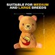 Bite Force Wildlife - Durable Plush Dog Toy - Dog Toy Made with Kevlar, Multi-layer and Reinforced Stitching Squeaker for Interactive Play. Ideal for Strong Chewers (Fox) Bite Force Wildlife - Durable Plush Dog Toy - Dog Toy Made with Kevlar, Multi-layer and Reinforced Stitching Squeaker for Interactive Play. Ideal for Strong Chewers (Fox)