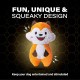 Bite Force Wildlife - Durable Plush Dog Toy - Dog Toy Made with Kevlar, Multi-layer and Reinforced Stitching Squeaker for Interactive Play. Ideal for Strong Chewers (Fox) Bite Force Wildlife - Durable Plush Dog Toy - Dog Toy Made with Kevlar, Multi-layer and Reinforced Stitching Squeaker for Interactive Play. Ideal for Strong Chewers (Fox)