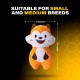 Bite Force Wildlife - Durable Plush Dog Toy - Dog Toy Made with Kevlar, Multi-layer and Reinforced Stitching Squeaker for Interactive Play. Ideal for Strong Chewers (Fox) Bite Force Wildlife - Durable Plush Dog Toy - Dog Toy Made with Kevlar, Multi-layer and Reinforced Stitching Squeaker for Interactive Play. Ideal for Strong Chewers (Fox)