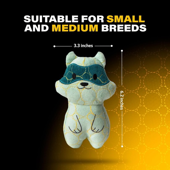 Bite Force Wildlife - Durable Plush Dog Toy - Dog Toy Made with Kevlar, Multi-layer and Reinforced Stitching Squeaker for Interactive Play. Ideal for Strong Chewers (Fox) Bite Force Wildlife - Durable Plush Dog Toy - Dog Toy Made with Kevlar, Multi-layer and Reinforced Stitching Squeaker for Interactive Play. Ideal for Strong Chewers (Fox)