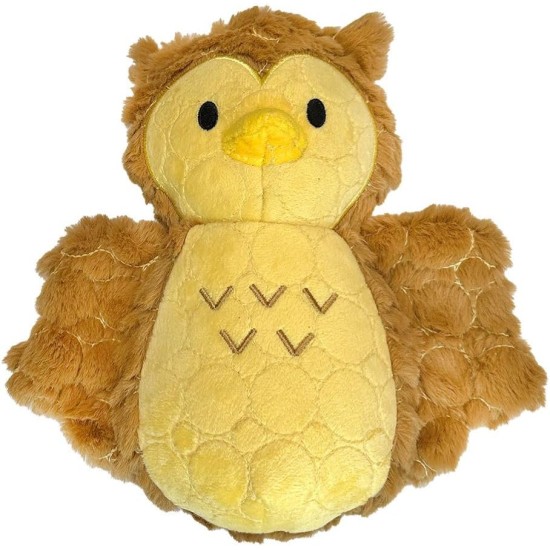 Bite Force Wildlife Durable Plush Dog Toy - Dog Toy Made with Kevlar, Multi-layer and Reinforced Stitching Squeaker for Interactive Play. Ideal for Strong Chewers (Owl) Bite Force Wildlife Durable Plush Dog Toy - Dog Toy Made with Kevlar, Multi-layer and Reinforced Stitching Squeaker for Interactive Play. Ideal for Strong Chewers (Owl)
