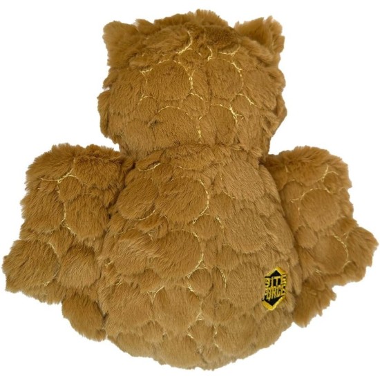 Bite Force Wildlife Durable Plush Dog Toy - Dog Toy Made with Kevlar, Multi-layer and Reinforced Stitching Squeaker for Interactive Play. Ideal for Strong Chewers (Owl) Bite Force Wildlife Durable Plush Dog Toy - Dog Toy Made with Kevlar, Multi-layer and Reinforced Stitching Squeaker for Interactive Play. Ideal for Strong Chewers (Owl)