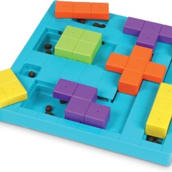 BrightKins Bark Brain Game Treat Puzzle, Interactive Toy for Dogs, Non-Slip Treat Dispenser, Dog Toy for Mental Stimulation and Slow Feeding, 1 Piece BrightKins Bark Brain Game Treat Puzzle, Interactive Toy for Dogs, Non-Slip Treat Dispenser, Dog Toy for Mental Stimulation and Slow Feeding, 1 Piece