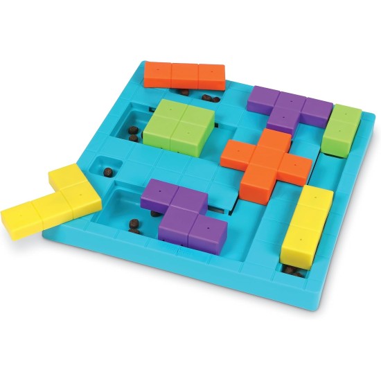 BrightKins Bark Brain Game Treat Puzzle, Interactive Toy for Dogs, Non-Slip Treat Dispenser, Dog Toy for Mental Stimulation and Slow Feeding, 1 Piece BrightKins Bark Brain Game Treat Puzzle, Interactive Toy for Dogs, Non-Slip Treat Dispenser, Dog Toy for Mental Stimulation and Slow Feeding, 1 Piece