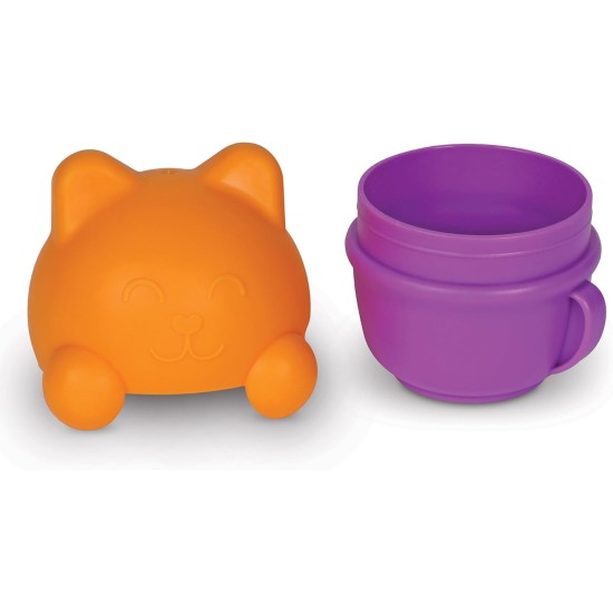 Brightkins Kitty Tea Cup Treat Dispenser, Treat Dispenser Dog, Interactive Dog Game for Boredom, Stimulating Brain Game, Dog Gifts, Dog Game for Birthday Brightkins Kitty Tea Cup Treat Dispenser, Treat Dispenser Dog, Interactive Dog Game for Boredom, Stimulating Brain Game, Dog Gifts, Dog Game for Birthday