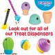 Brightkins Large Cupcake Treat Dispenser Treat Puzzle for Pets, Interactive Dog Toy, Treat Dispenser, Slow Feeding Interactive Game, Dog Toy for Medium Dogs, Pack of 2 Brightkins Large Cupcake Treat Dispenser Treat Puzzle for Pets, Interactive Dog Toy, Treat Dispenser, Slow Feeding Interactive Game, Dog Toy for Medium Dogs, Pack of 2