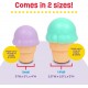 Brightkins Small Treat Dispenser Ice Cream Shape Interactive Toy for Small Dogs, Dog Toys for Mental Stimulation and Slow Feeding Brightkins Small Treat Dispenser Ice Cream Shape Interactive Toy for Small Dogs, Dog Toys for Mental Stimulation and Slow Feeding