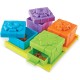 Brightkins Surprise Party! Pet Treat Puzzle, Interactive Dog Toy, Treat Dispenser, Slow Feeding, Interactive Game, 3 Interactive Skill Levels, 9 Pieces