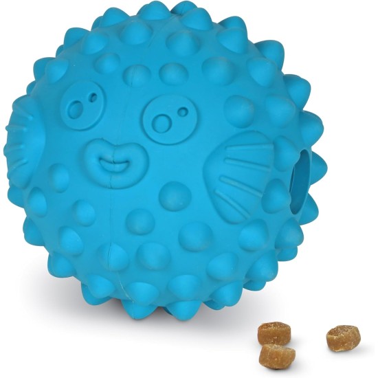 Brightkins Treat Ball Large Puffer Fish, Treat Dispenser Dog Game for Large Dogs, Interactive Dog Game for Boredom, Stimulating Brain Game, Dog Gifts, Dog Game for Birthday Brightkins Treat Ball Large Puffer Fish, Treat Dispenser Dog Game for Large Dogs, Interactive Dog Game for Boredom, Stimulating Brain Game, Dog Gifts, Dog Game for Birthday