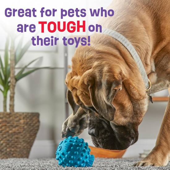 Brightkins Treat Ball Large Puffer Fish, Treat Dispenser Dog Game for Large Dogs, Interactive Dog Game for Boredom, Stimulating Brain Game, Dog Gifts, Dog Game for Birthday Brightkins Treat Ball Large Puffer Fish, Treat Dispenser Dog Game for Large Dogs, Interactive Dog Game for Boredom, Stimulating Brain Game, Dog Gifts, Dog Game for Birthday