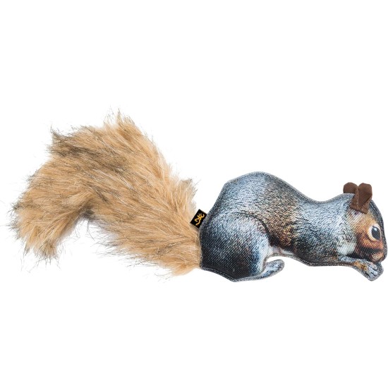 Browning Squirrel Grey Squeaky Toy P13200199 Browning Squirrel Grey Squeaky Toy P13200199