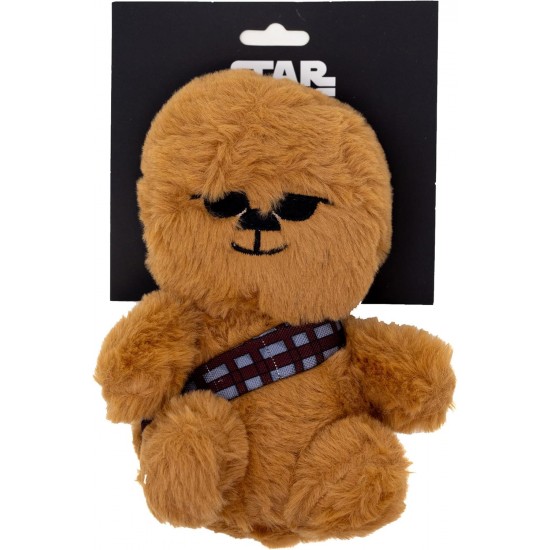 Buckle-Down Star Wars Squeaky Plush Dog Toy for Large, Medium, Small Dogs, Chibi Chewbacca, Sitting Pose, 4.5" x 6" Buckle-Down Star Wars Squeaky Plush Dog Toy for Large, Medium, Small Dogs, Chibi Chewbacca, Sitting Pose, 4.5" x 6"