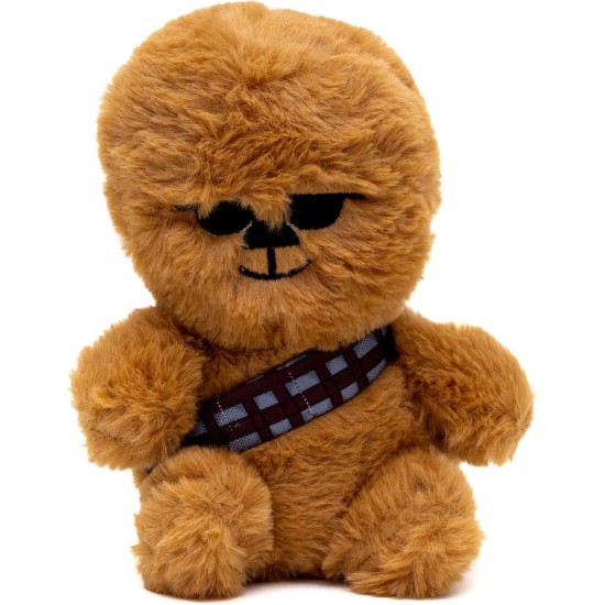 Buckle-Down Star Wars Squeaky Plush Dog Toy for Large, Medium, Small Dogs, Chibi Chewbacca, Sitting Pose, 4.5" x 6" Buckle-Down Star Wars Squeaky Plush Dog Toy for Large, Medium, Small Dogs, Chibi Chewbacca, Sitting Pose, 4.5" x 6"