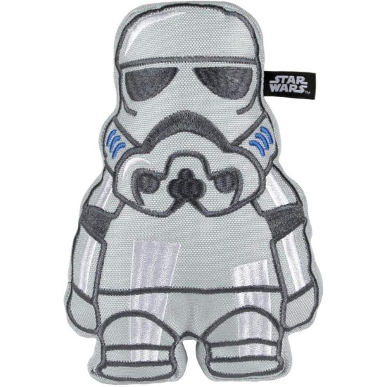 CERDÁ LIFE'S LITTLE MOMENTS - for Fan Pets | Star Wars Dog Toy Cuddly Toy - Official Star Wars Licence, Stormtrooper CERDÁ LIFE'S LITTLE MOMENTS - for Fan Pets | Star Wars Dog Toy Cuddly Toy - Official Star Wars Licence, Stormtrooper