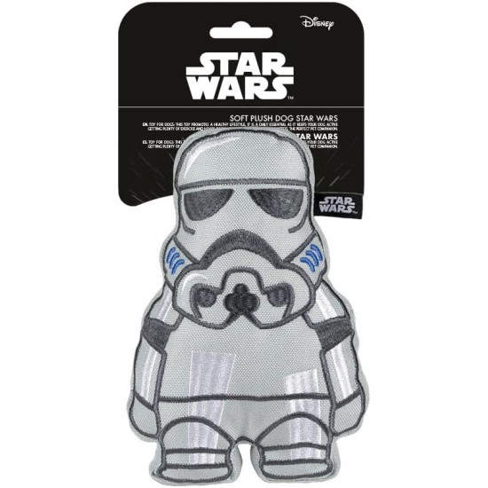 CERDÁ LIFE'S LITTLE MOMENTS - for Fan Pets | Star Wars Dog Toy Cuddly Toy - Official Star Wars Licence, Stormtrooper CERDÁ LIFE'S LITTLE MOMENTS - for Fan Pets | Star Wars Dog Toy Cuddly Toy - Official Star Wars Licence, Stormtrooper