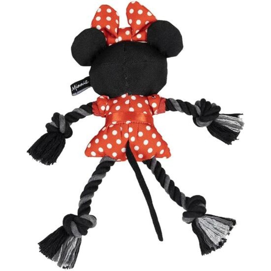 CERDÁ LIFE'S LITTLE MOMENTS - for Fan Pets Minnie Mouse Dog Toy, Cuddly Toy for Dogs with Rope - Official Disney Licence, Multicoloured CERDÁ LIFE'S LITTLE MOMENTS - for Fan Pets Minnie Mouse Dog Toy, Cuddly Toy for Dogs with Rope - Official Disney Licence, Multicoloured
