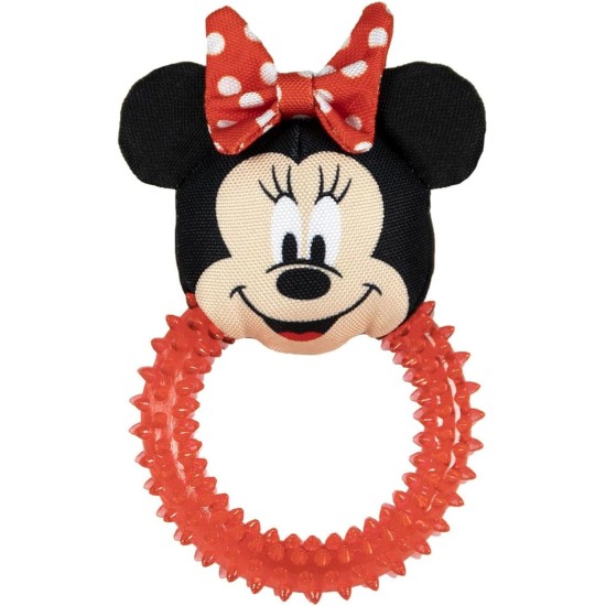 CERDÁ LIFE'S LITTLE MOMENTS - for Fan Pets Minnie Mouse Dog Toy, Cuddly Toy for Dogs with Rope - Official Disney Licence, Multicoloured CERDÁ LIFE'S LITTLE MOMENTS - for Fan Pets Minnie Mouse Dog Toy, Cuddly Toy for Dogs with Rope - Official Disney Licence, Multicoloured