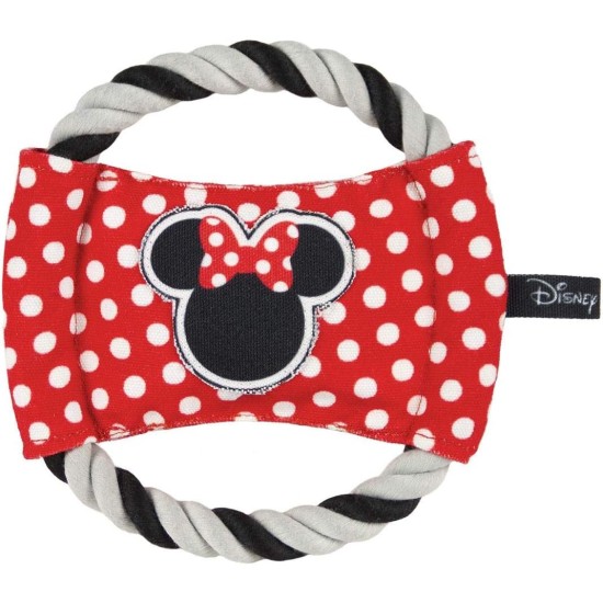 CERDÁ LIFE'S LITTLE MOMENTS - for Fan Pets Minnie Mouse Dog Toy, Cuddly Toy for Dogs with Rope - Official Disney Licence, Multicoloured CERDÁ LIFE'S LITTLE MOMENTS - for Fan Pets Minnie Mouse Dog Toy, Cuddly Toy for Dogs with Rope - Official Disney Licence, Multicoloured