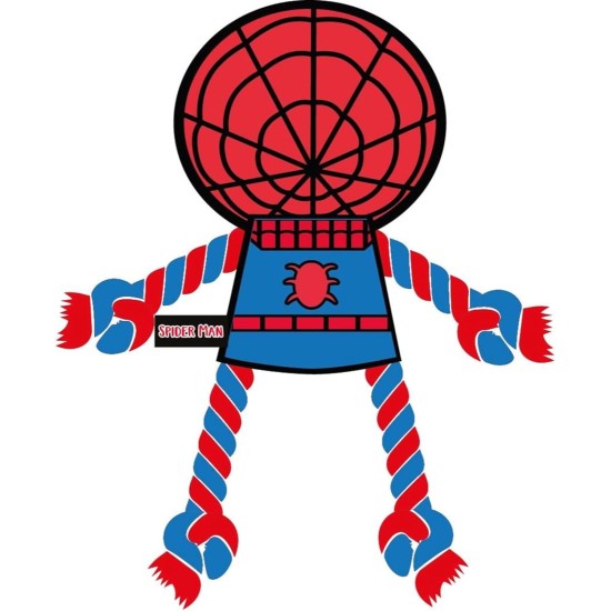CERDÁ LIFE'S LITTLE MOMENTS - for Fan Pets Spiderman Dog Toy, Cuddly Toy for Dogs with Rope - Official Marvel Licence, 1 Piece (Pack of 1) CERDÁ LIFE'S LITTLE MOMENTS - for Fan Pets Spiderman Dog Toy, Cuddly Toy for Dogs with Rope - Official Marvel Licence, 1 Piece (Pack of 1)