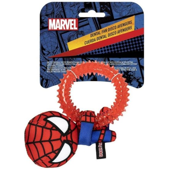 CERDÁ LIFE'S LITTLE MOMENTS - for Fan Pets Spiderman Dog Toy, Cuddly Toy for Dogs with Rope - Official Marvel Licence, 1 Piece (Pack of 1) CERDÁ LIFE'S LITTLE MOMENTS - for Fan Pets Spiderman Dog Toy, Cuddly Toy for Dogs with Rope - Official Marvel Licence, 1 Piece (Pack of 1)