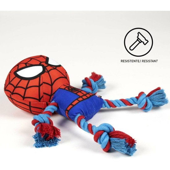 CERDÁ LIFE'S LITTLE MOMENTS - for Fan Pets Spiderman Dog Toy, Cuddly Toy for Dogs with Rope - Official Marvel Licence, 1 Piece (Pack of 1) CERDÁ LIFE'S LITTLE MOMENTS - for Fan Pets Spiderman Dog Toy, Cuddly Toy for Dogs with Rope - Official Marvel Licence, 1 Piece (Pack of 1)