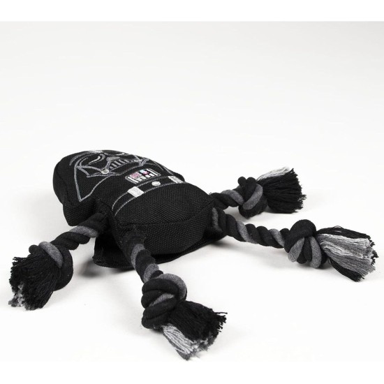 CERDÁ LIFE'S LITTLE MOMENTS - for Fan Pets Star Wars Dog Toy, Cuddly Toy for Dogs with Rope - Official Star Wars Licensed Darth Vader CERDÁ LIFE'S LITTLE MOMENTS - for Fan Pets Star Wars Dog Toy, Cuddly Toy for Dogs with Rope - Official Star Wars Licensed Darth Vader