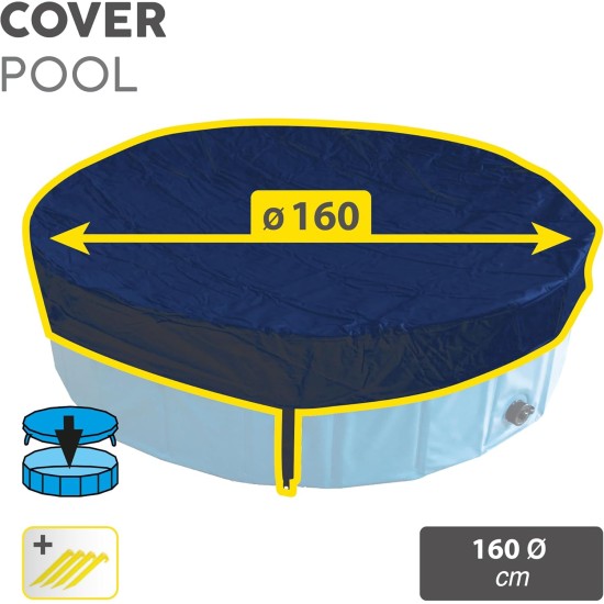 CROCI Dog Swimming Pool Cover, 160 x 30 cm CROCI Dog Swimming Pool Cover, 160 x 30 cm