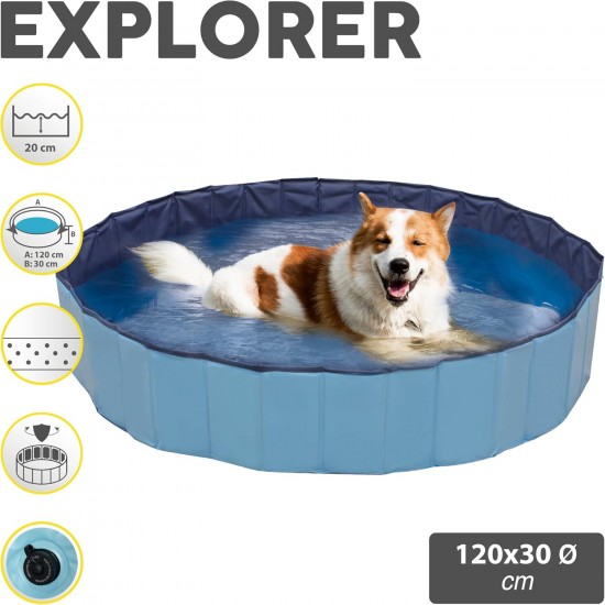CROCI Dog Swimming Pool Explorer, 160 x 30 cm CROCI Dog Swimming Pool Explorer, 160 x 30 cm