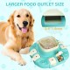Carehabi Dog Toy Interactive Treat Puzzle Toy for Dogs - 2 Level in 1 Toy for Intelligence Training - Slow Feeding Sniffing Rug for Large and Small Dogs 4.33 Inches
