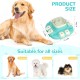 Carehabi Dog Toy Interactive Treat Puzzle Toy for Dogs - 2 Level in 1 Toy for Intelligence Training - Slow Feeding Sniffing Rug for Large and Small Dogs 4.33 Inches