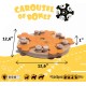 Carousel of Bones - My Intelligent Dogs Interaktives Hundespielzeug aus Holz Intelligentes Spielzeug für Hunde Carousel of Bones - My Intelligent Dogs Interaktives Hundespielzeug aus Holz Intelligentes Spielzeug für Hunde