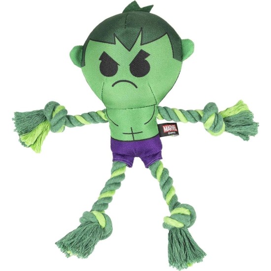 Cerdá - for Fan Pets | Tooth Rope Plush Toy by Hulk - Official Licensed by Marvel Cerdá - for Fan Pets | Tooth Rope Plush Toy by Hulk - Official Licensed by Marvel