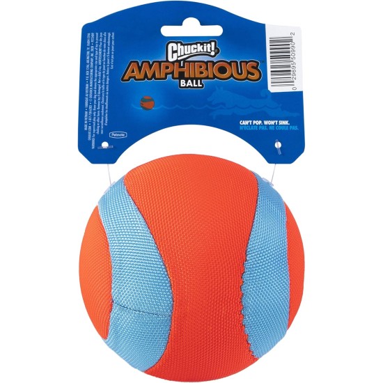 ChuckIt Amphibious Unsinkable Mega Ball Water Fetch for Medium & Large Dogs ChuckIt Amphibious Unsinkable Mega Ball Water Fetch for Medium & Large Dogs