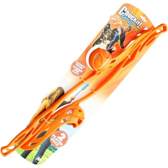 Chuckit! - Classic 26M ball launcher - Ball launcher for dogs - Ergonomic rubber handle - Soft, durable plastic launcher - Compatible with medium ball - Length 66 cm Chuckit! - Classic 26M ball launcher - Ball launcher for dogs - Ergonomic rubber handle - Soft, durable plastic launcher - Compatible with medium ball - Length 66 cm