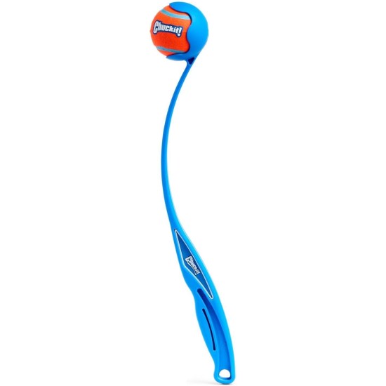 Chuckit! - Classic 26M ball launcher - Ball launcher for dogs - Ergonomic rubber handle - Soft, durable plastic launcher - Compatible with medium ball - Length 66 cm Chuckit! - Classic 26M ball launcher - Ball launcher for dogs - Ergonomic rubber handle - Soft, durable plastic launcher - Compatible with medium ball - Length 66 cm
