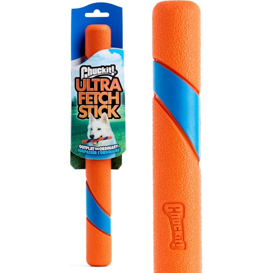 Chuckit! - Ultra Fetch Stick - 28 cm - Pack of 1 Chuckit! - Ultra Fetch Stick - 28 cm - Pack of 1