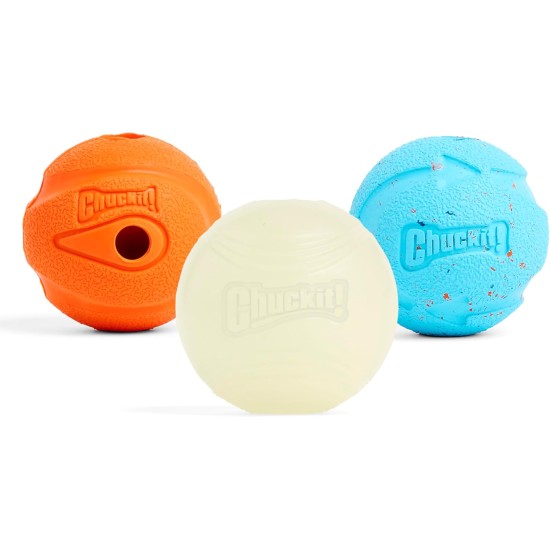 Chuckit! CH2050520 Fetch Medley Balls Medium Set of 3 Chuckit! CH2050520 Fetch Medley Balls Medium Set of 3